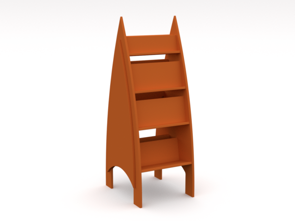 Akaroa Children's Double Sided Book Display - 4 Tier
