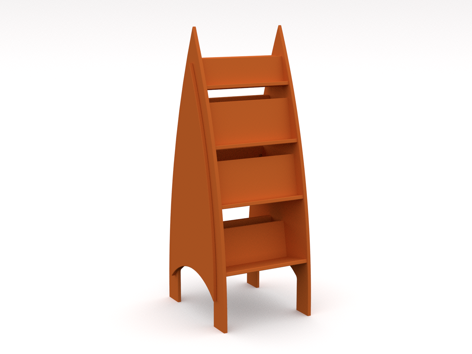 Akaroa Children's Double Sided Book Display - 4 Tier - Image 4
