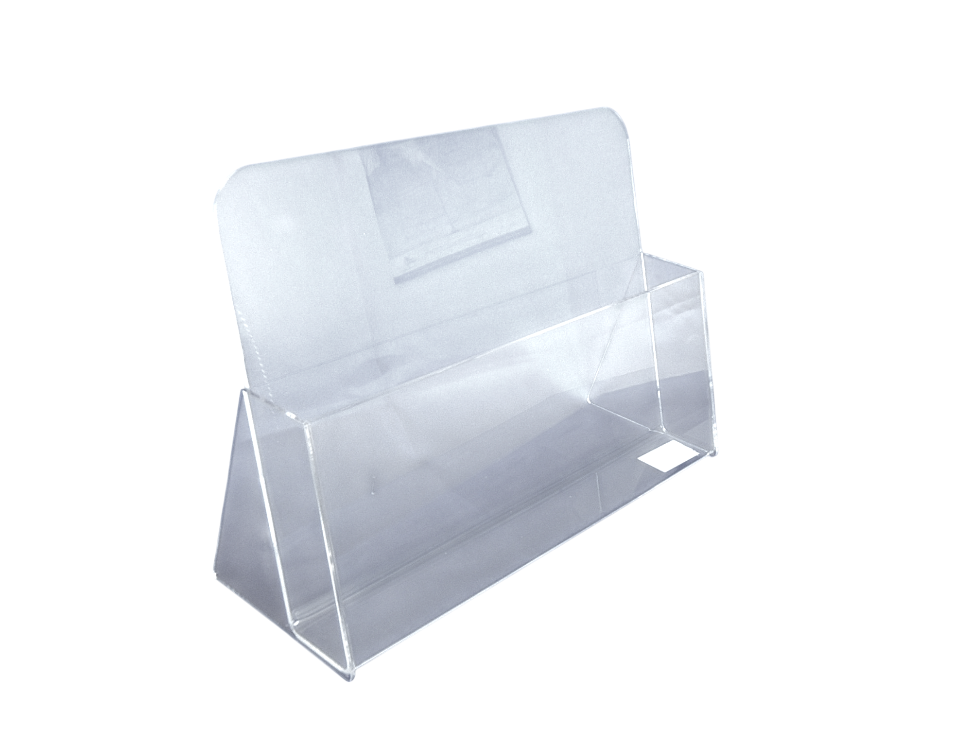 Single Pocket Free Standing Brochure Holders - Landscape A4