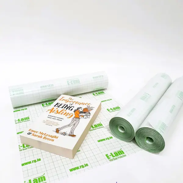 Int. Organic Self-Adhesive 90 Micron Book Covering