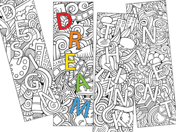 Colour Craze Stem/Steam Bookmarks