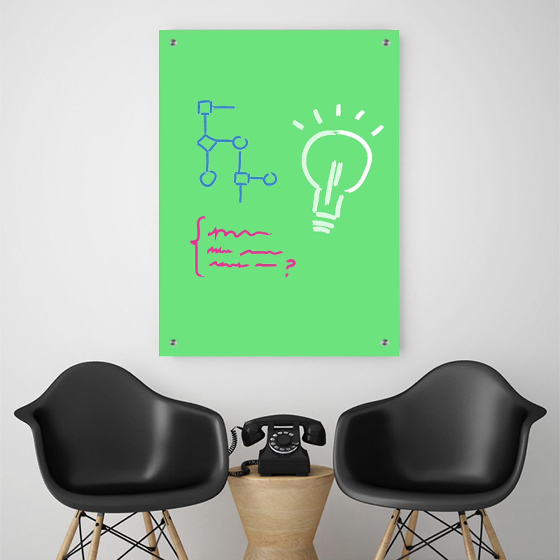 Magnetic Glass Writing Board - Image 2