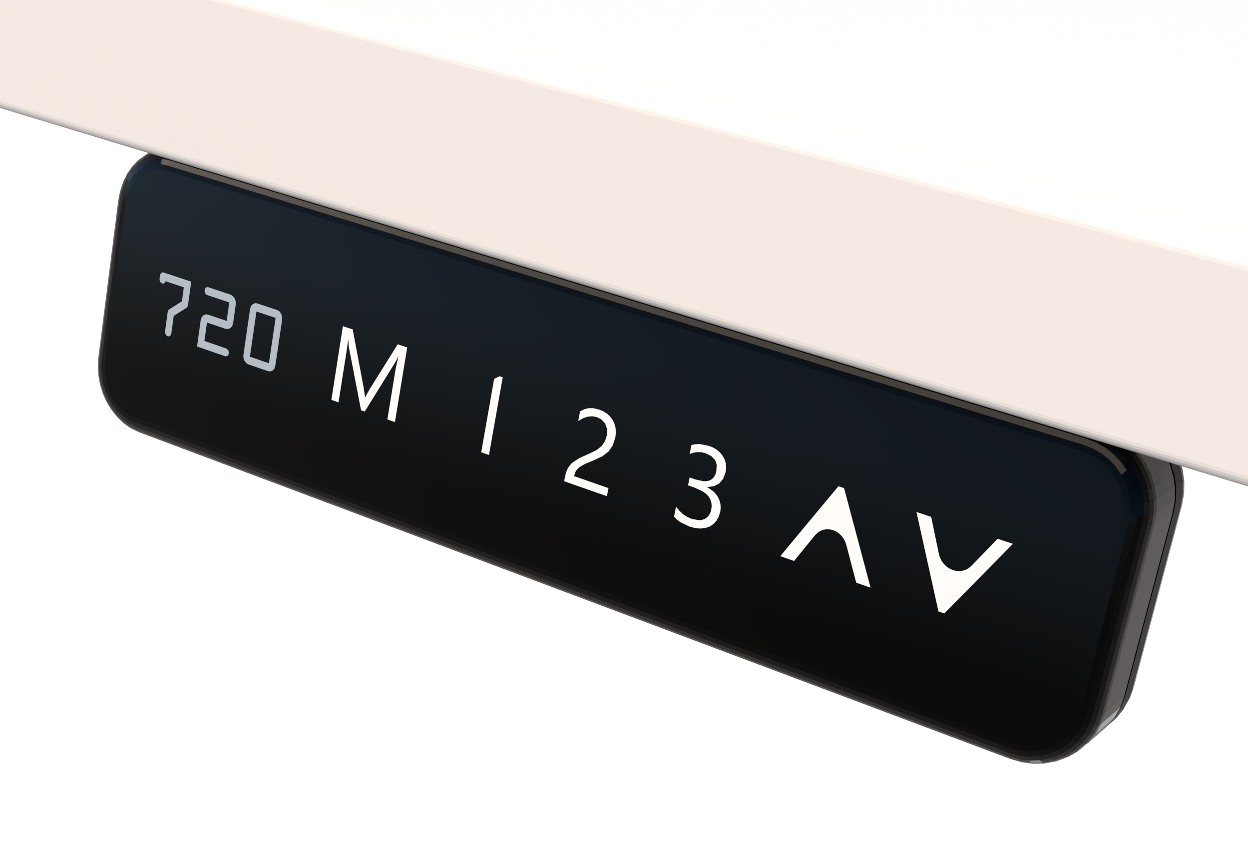 Duo II Express Electric Height Adjustable Desk White Frame with 1500mm x 800mm White Top - Image 3