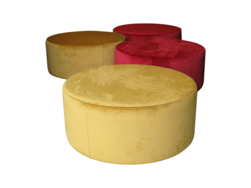 Large Round Ottoman - Image 4