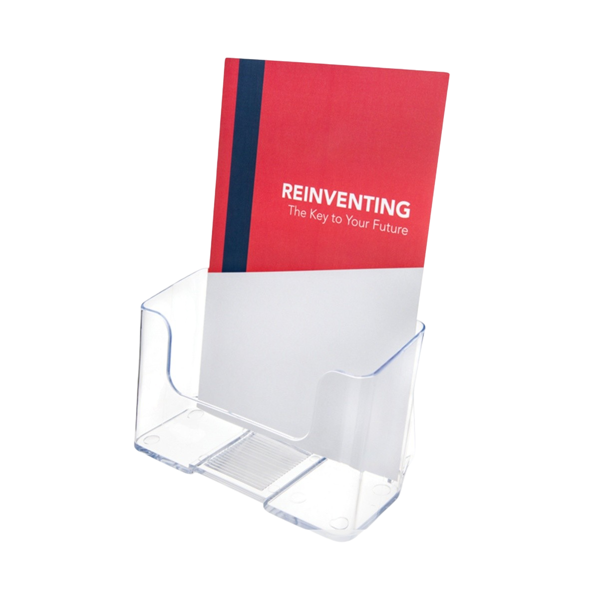 Single Pocket Free Standing Brochure Holder - Portrait - Image 3