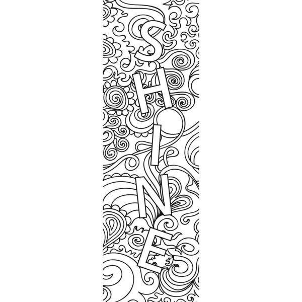 Colour Craze Positive Words Bookmarks